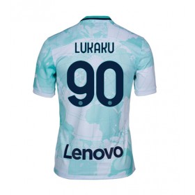 Herren Fußballbekleidung Inter Milan Romelu Lukaku #90 Auswärtstrikot 2022-23 Kurzarm